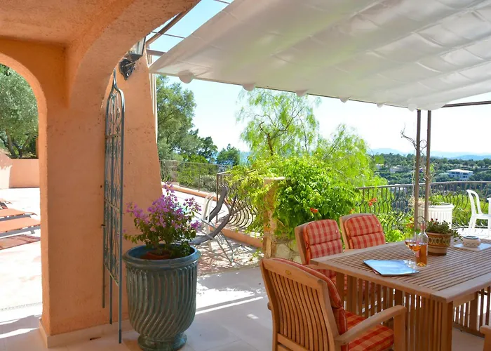 Provenzalisches Haus La Grenouille - Terrasse Mit Meerblick Und Privatem Pool By Riviera Homelife * Les Issambres